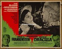 d314 HORROR OF FRANKENSTEIN/SCARS OF DRACULA vintage movie lobby card #5 '71