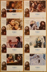 e860 ICEMAN 8 vintage movie lobby cards '84 Timothy Hutton, John Lone