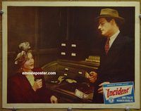 d338 INCIDENT vintage movie lobby card #5 '48 Jane Frazee, Warren Douglas
