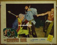 d351 IROQUOIS TRAIL vintage movie lobby card #8 '50 George Montgomery