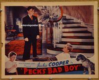 d517 PECK'S BAD BOY movie vintage movie lobby card R30s Jackie Cooper