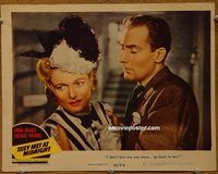 d522 PICCADILLY INCIDENT LC #2 '49 Anna Neagle & Michael Wilding, They Met at Midnight!