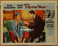 d527 PILLOW TALK vintage movie lobby card #4 '59 Rock Hudson, Randall