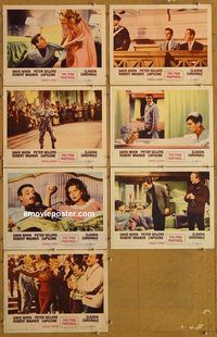 e795 PINK PANTHER 7 vintage movie lobby cards '64 Peter Sellers, David Niven