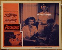 d535 POSSESSED vintage vintage movie lobby card #7 R56 Joan Crawford