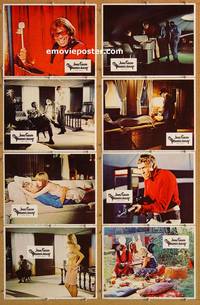 e882 PRESIDENT'S ANALYST 8 vintage movie lobby cards '68 James Coburn