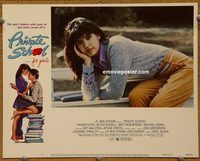 d545 PRIVATE SCHOOL vintage movie lobby card #4 '83 Phoebe Cates close up!