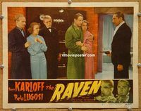 d561 RAVEN vintage movie lobby card #3 R49 Boris Karloff, Bela Lugosi