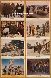e884 RED DAWN 8 vintage movie lobby cards'84 Patrick Swayze, C. Thomas Howell