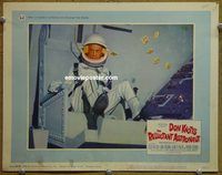 d569 RELUCTANT ASTRONAUT vintage movie lobby card #1 '67 Don Knotts