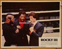 d584 ROCKY 3 vintage movie lobby card #7 '82 Sly Stallone, Mr. T, Weathers