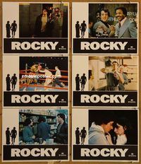 e693 ROCKY 6 vintage movie lobby cards '77 Sylvester Stallone classic!