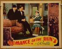 d587 ROMANCE ON THE RUN vintage movie lobby card '38 Donald Woods, Ellis