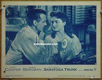 d601 SARATOGA TRUNK vintage movie lobby card #5 R54 Gary Cooper, Bergman