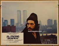 d611 SERPICO vintage movie lobby card #2 '74 Al Pacino crime classic!