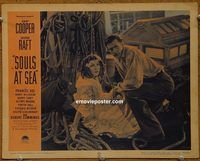 d651 SOULS AT SEA vintage movie lobby card #8 R43 Gary Cooper, Frances Dee