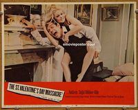 d660 ST VALENTINE'S DAY MASSACRE vintage movie lobby card #8 '67 George Segal