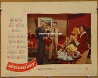 d662 STARLIFT vintage movie lobby card #6 '51 James Cagney, Doris Day