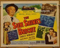 e014 SUN SHINES BRIGHT vintage movie title lobby card '53 John Ford, Winninger