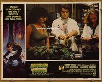 d674 SWAMP THING vintage movie lobby card #6 '82 Wes Craven, Adrienne Barbeau
