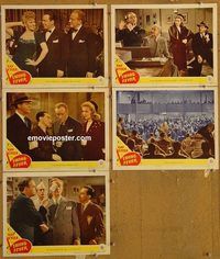e603 SWING FEVER 5 vintage movie lobby cards '44 Kay Kyser, swing dancing!