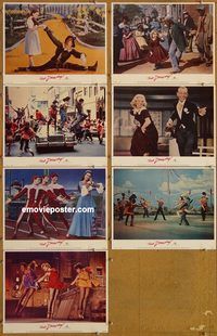 e818 THAT'S DANCING 7 vintage movie lobby cards '85 all great images!