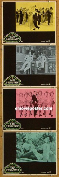 e507 THAT'S ENTERTAINMENT 4 vintage movie lobby cards '74 classic scenes!