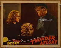 d696 THUNDER AFLOAT vintage movie lobby card '39 Wallace Beery, Virginia Grey
