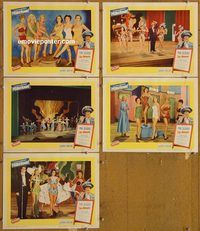 e606 TOP BANANA 5 vintage movie lobby cards '54 Phil Silvers, Rose Marie