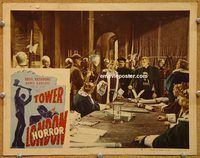 d711 TOWER OF LONDON vintage movie lobby card #3 R48 Boris Karloff