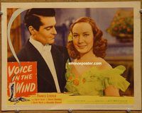 d737 VOICE IN THE WIND vintage movie lobby card '44 Francis Lederer, Gurie