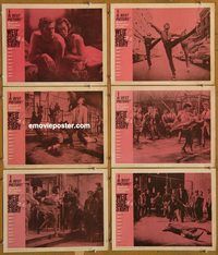 e716 WEST SIDE STORY 6 vintage movie lobby cards R62 Natalie Wood, Rita Moreno
