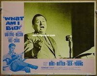 d750 WHAT AM I BID vintage movie lobby card #4 '67 Tex Ritter singing!
