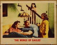 d762 WINGS OF EAGLES vintage movie lobby card #7 '57 John Wayne, O'Hara
