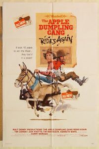 g093 APPLE DUMPLING GANG RIDES AGAIN one-sheet movie poster '79 Don Knotts