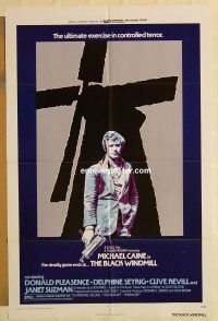 g153 BLACK WINDMILL one-sheet movie poster '74 Michael Caine, Pleasence