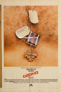 g232 CATCH 22 one-sheet movie poster '70 Alan Arkin, Orson Welles
