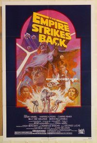 g385 EMPIRE STRIKES BACK 1sh movie poster R82 George Lucas
