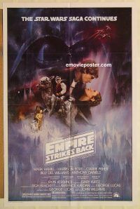 g386 EMPIRE STRIKES BACK style A 1sh movie poster '80 George Lucas