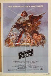 g387 EMPIRE STRIKES BACK style B 1sh movie poster '80 George Lucas