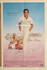 g444 FLAMINGO KID one-sheet movie poster '84 Matt Dillon, Richard Crenna