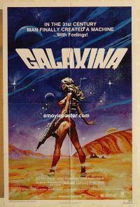 g483 GALAXINA one-sheet movie poster '80 super sexy Dorothy Stratten!
