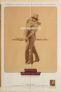 g539 HARD COUNTRY one-sheet movie poster '81 Jan-Michael Vincent, Basinger
