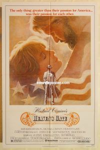 g546 HEAVEN'S GATE one-sheet movie poster '81 Kristofferson, Walken