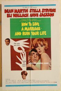 g592 HOW TO SAVE A MARRIAGE one-sheet movie poster '68 Dean Martin