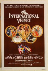 g625 INTERNATIONAL VELVET int'l one-sheet movie poster '78 Tatum O'Neal