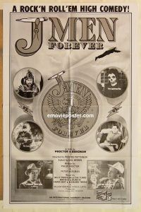 g647 J-MEN FOREVER one-sheet movie poster '79 rock 'n' roll, drugs!