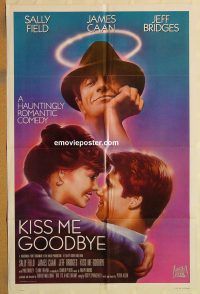 g672 KISS ME GOODBYE one-sheet movie poster '82 Field, Bridges, Caan