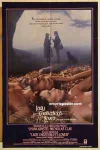 g679 LADY CHATTERLEY'S LOVER one-sheet movie poster '81 Kristel