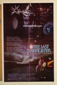 g688 LAST STARFIGHTER one-sheet movie poster '84 Lance Guest